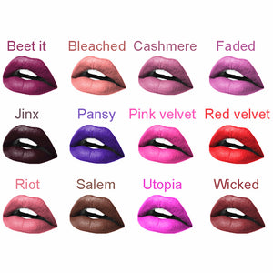 waterproof lipstick matte